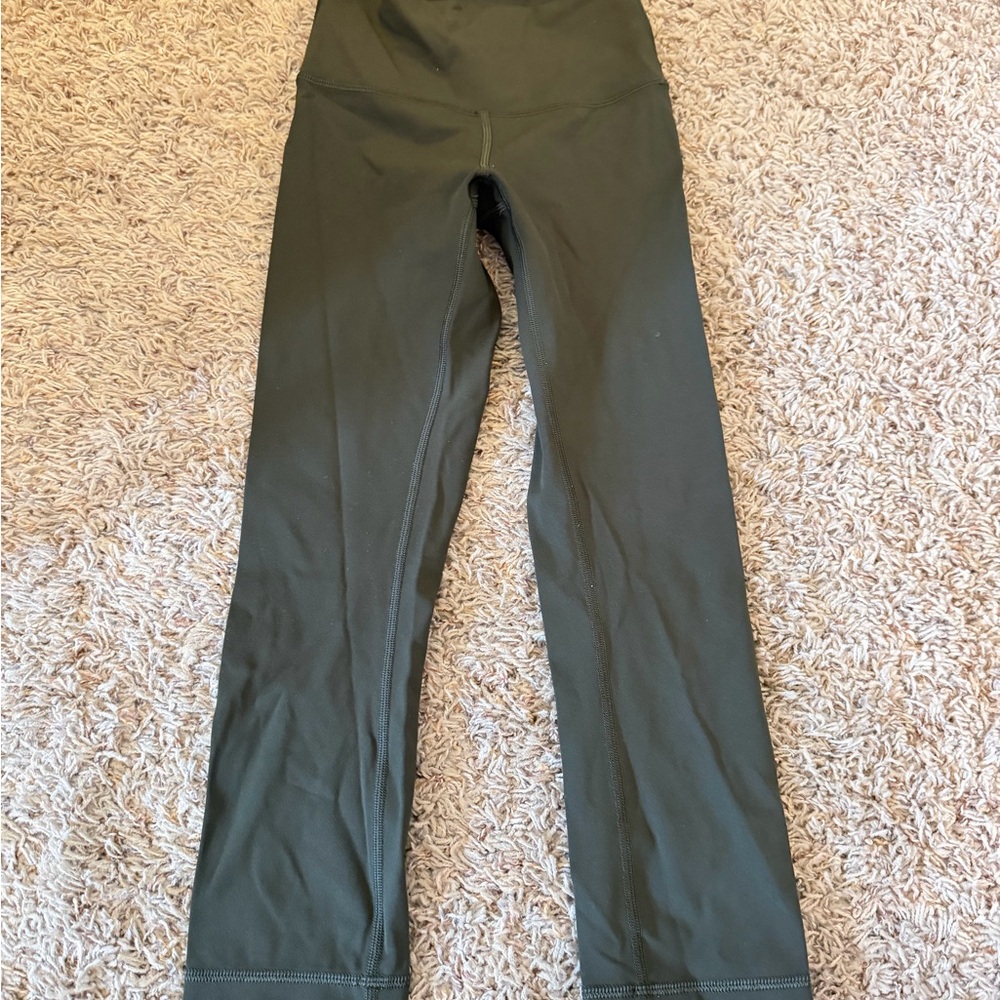 Lululemon Athletica Dark Green Leggings